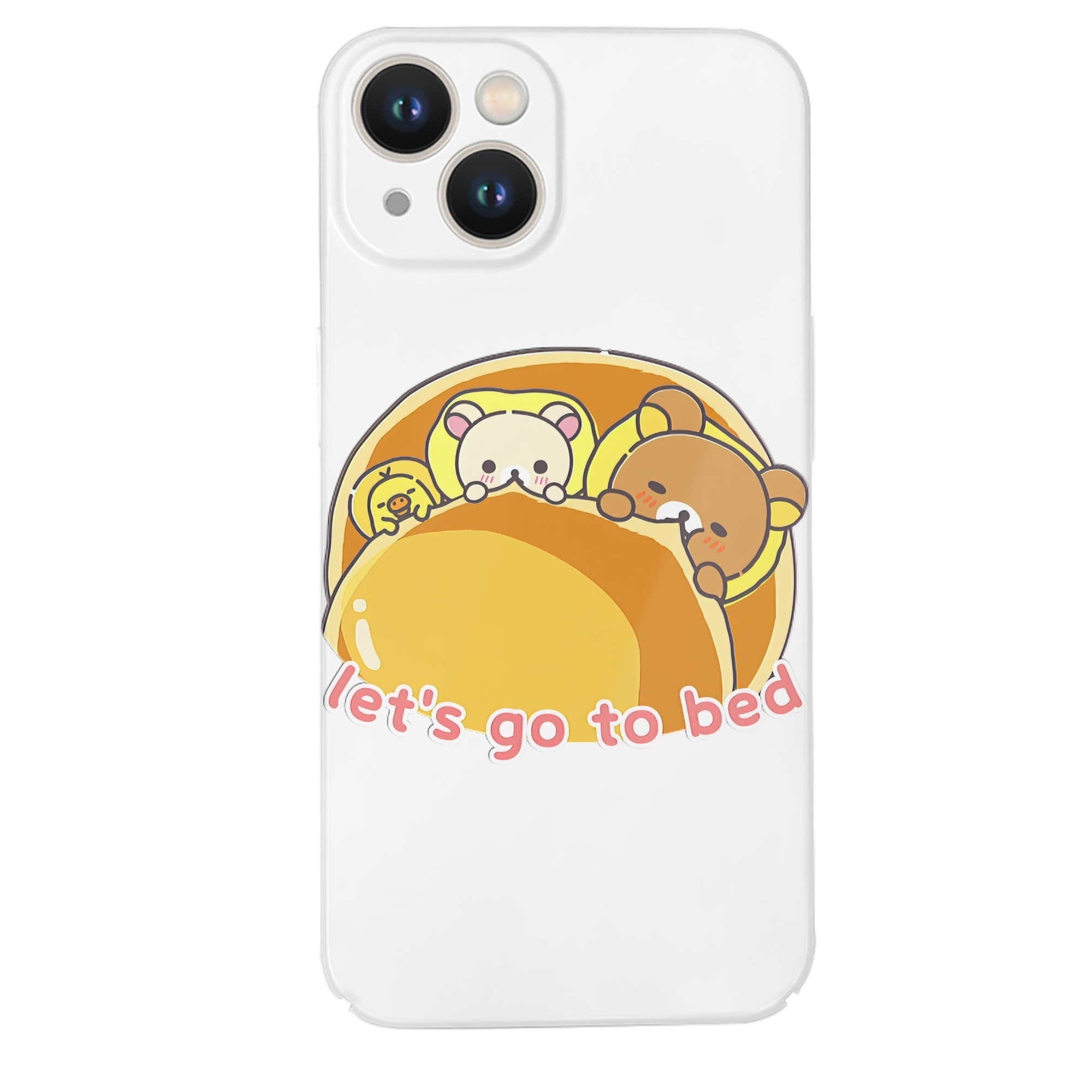 （画像用） リラックマ リラックマ キイロイトリ Rilakkuma Korilakkuma Kiiroitori 【iPhone 14シリーズ対応】ハードケース